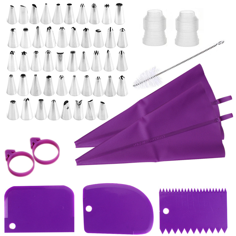 Zyliss Kitchen Gadgets - Stainless Steel Cake Decorating Nozzle Piping