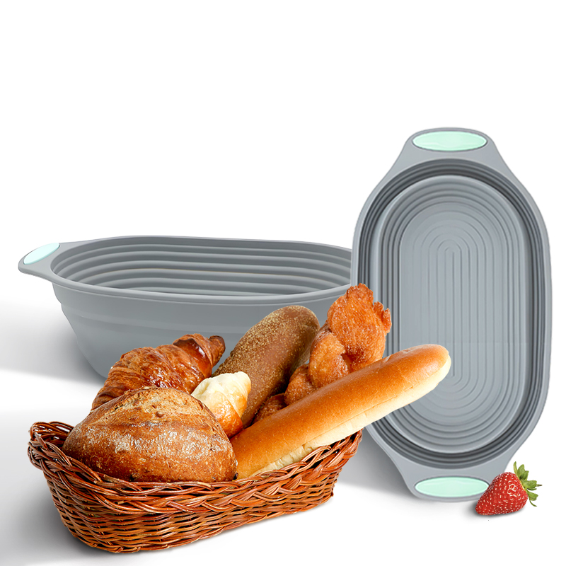 Zyliss Kitchen Gadgets - 1PC Silicone Foldable Banneton Bread Proofing