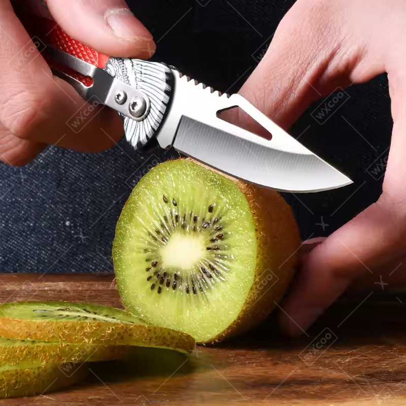 WXCOO Folding Knife Stainless  - Kitchen Gadgets That Make Life Easier ulasan dan harga