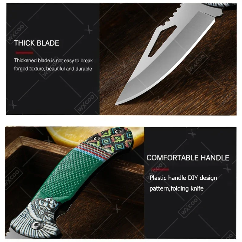 WXCOO Folding Knife Stainless  - Kitchen Gadgets That Make Life Easier ulasan dan harga
