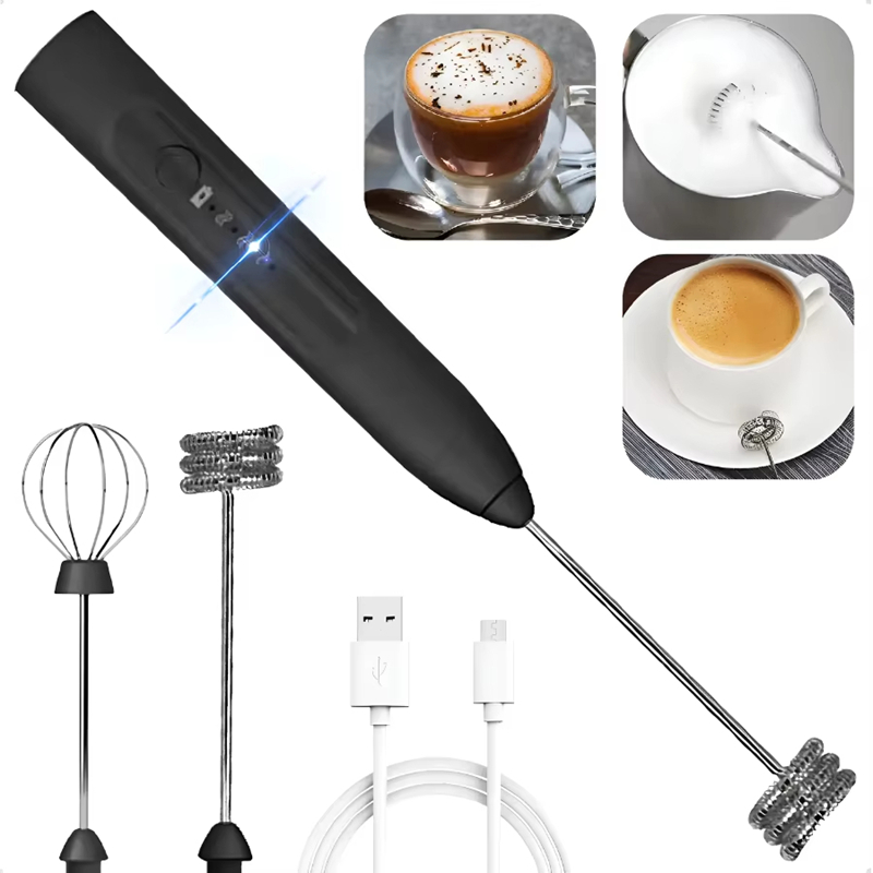1pc Rechargeable Handheld Elec - Kitchen Gadgets Blender ulasan dan harga