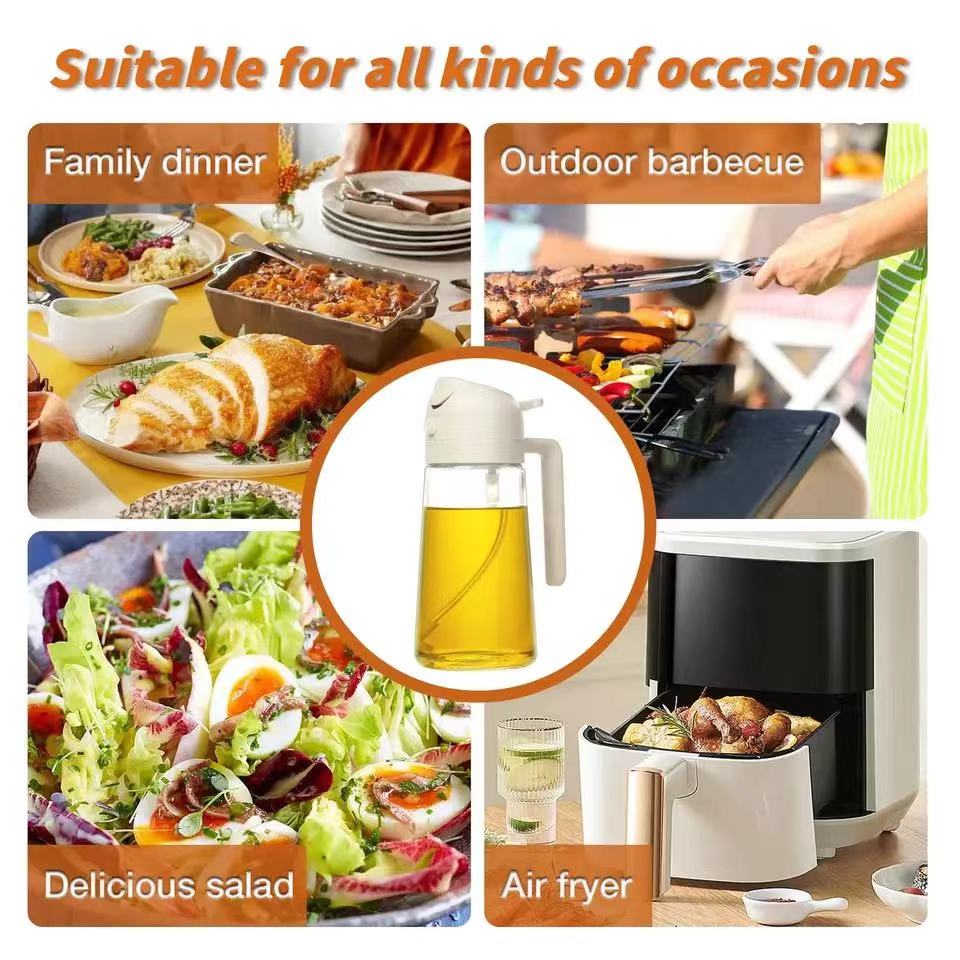 Oil Dispenser Bottle for Kitch - Kitchen Gadgets Oil Spray ulasan dan harga