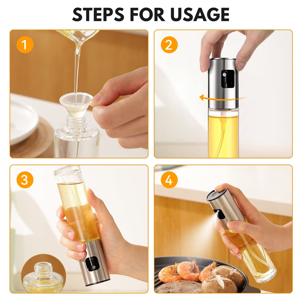 Glass Oil Sprayer for Cooking  - Kitchen Gadgets Oil Spray ulasan dan harga