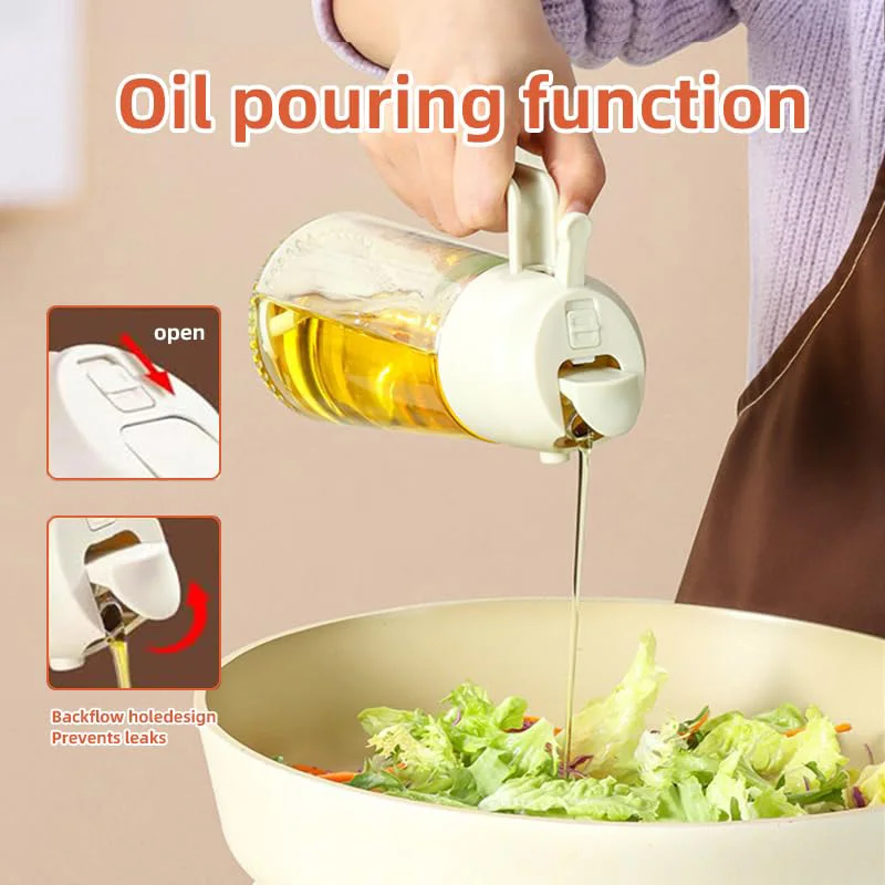 2 in 1 Pour Spray Sprayer Kitc - Kitchen Gadgets Oil Spray ulasan dan harga