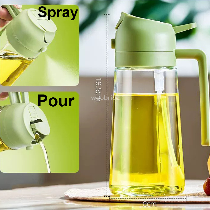 2 in 1 Pour Spray Sprayer Kitc - Kitchen Gadgets Oil Spray ulasan dan harga
