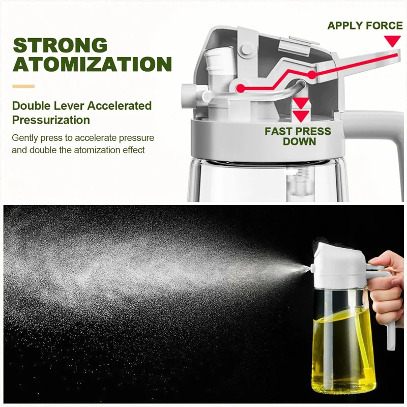2 in 1 Pour Spray Sprayer Kitc - Kitchen Gadgets Oil Spray ulasan dan harga