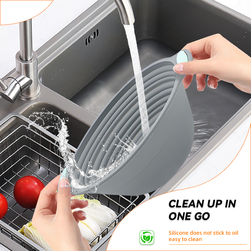 1PC Silicone Foldable Banneton - Zyliss Kitchen Gadgets ulasan dan harga