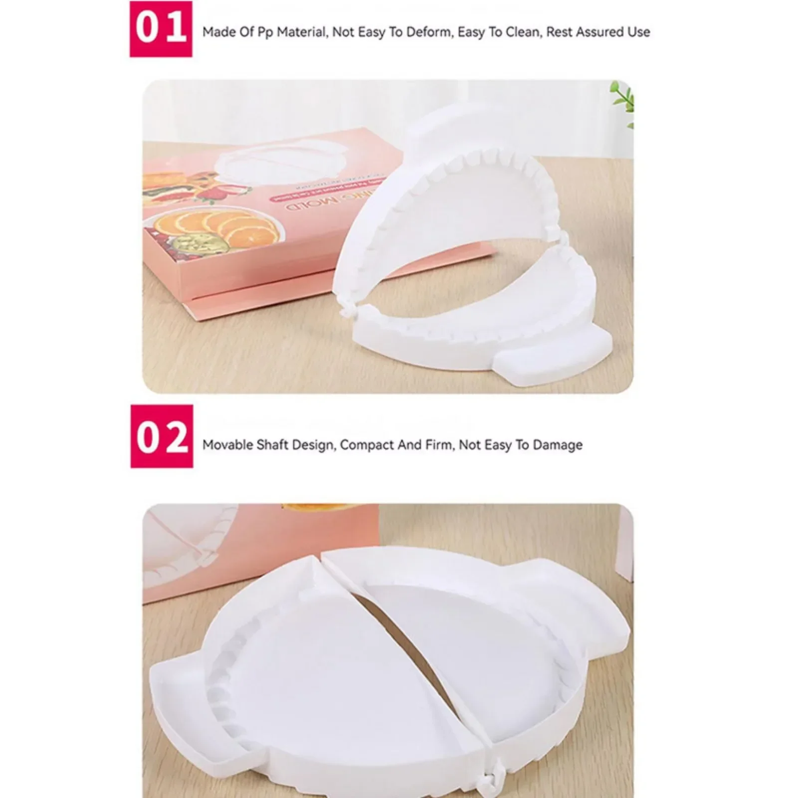 DIY Dumpling Mold Press Kitche - Kitchen Gadgets That Make Life Easier ulasan dan harga