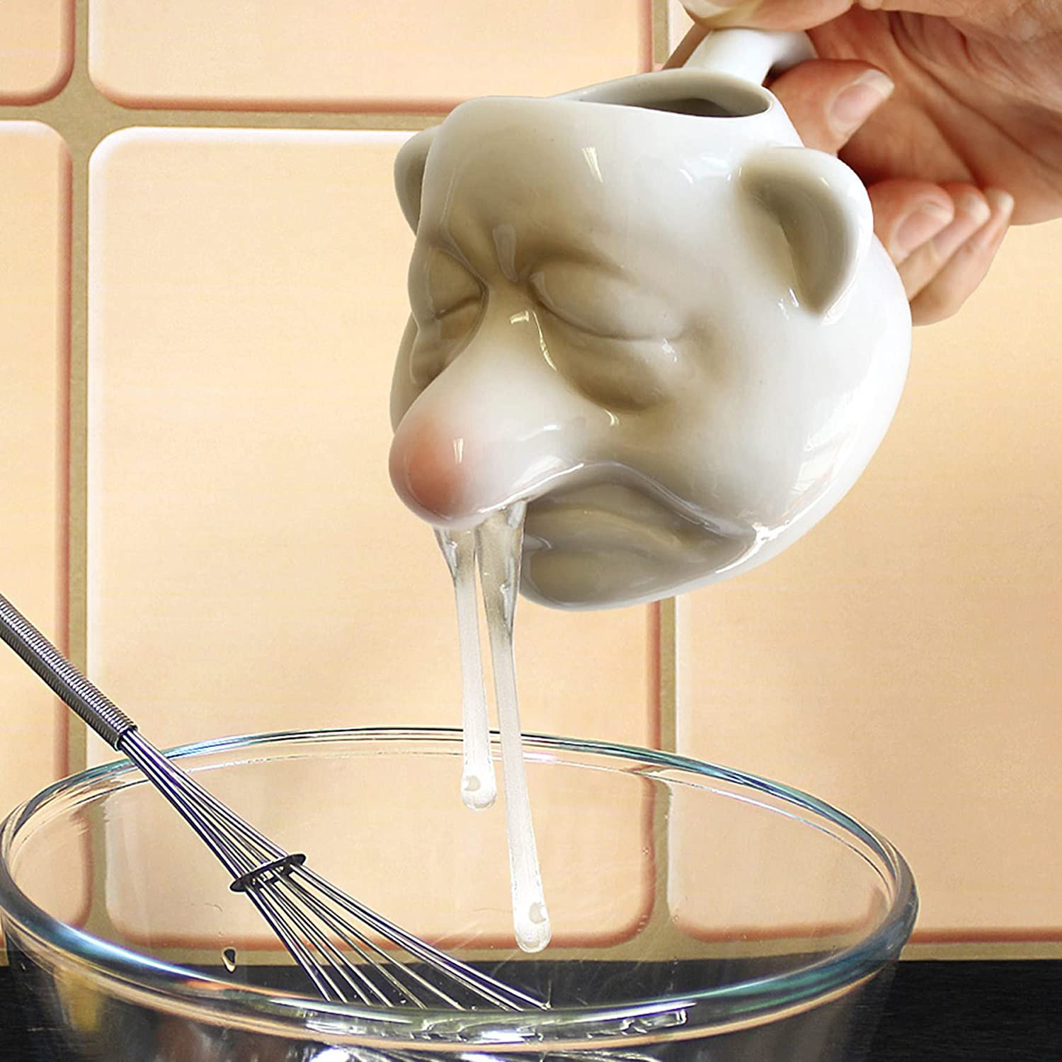 Funny Ceramic Egg Separator,Bi - Funny Kitchen Gadgets Gifts ulasan dan harga
