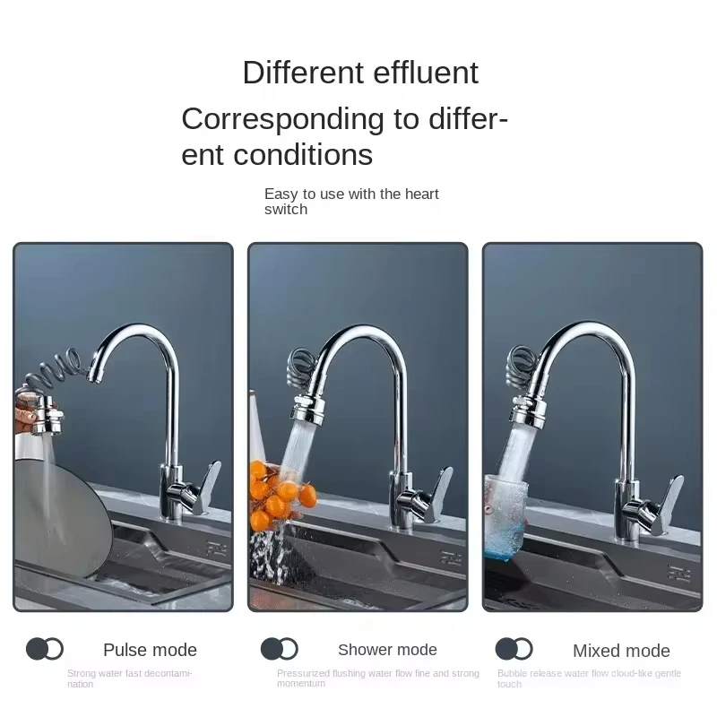 New 3 Modes Sink Faucet 360 De - Kitchen Gadgets That Make Life Easier ulasan dan harga