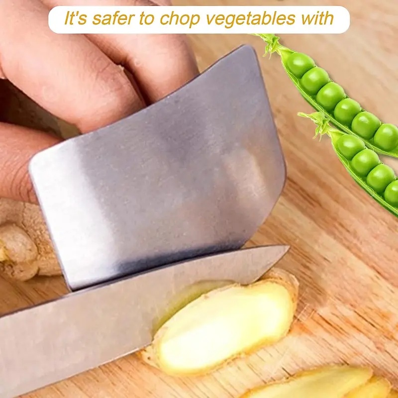 1-6Pcs Stainless Steel Finger  - Kitchen Gadgets Cutting Tools ulasan dan harga