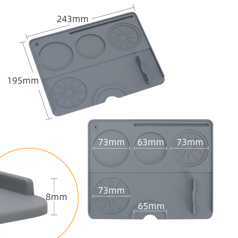 Coffee Tamper Mat Espresso Por - Zyliss Kitchen Gadgets ulasan dan harga