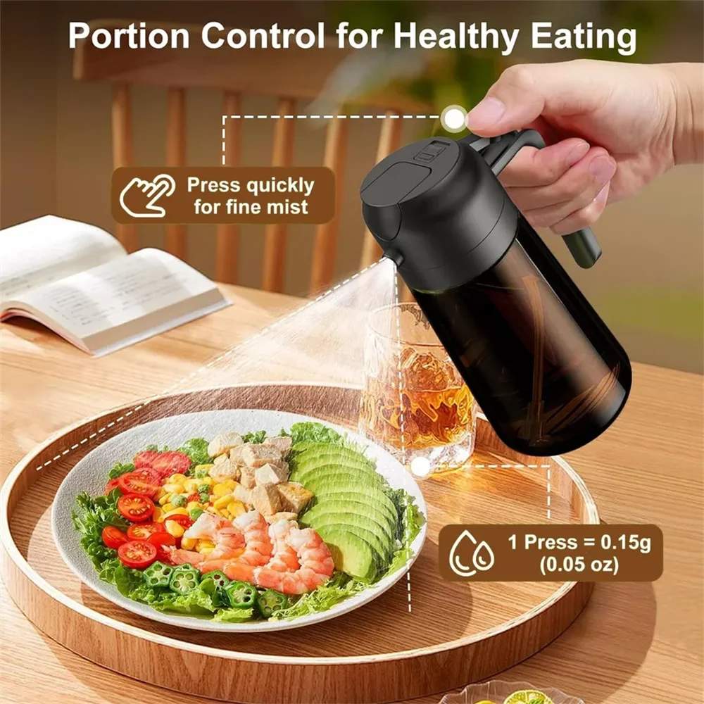 2026 2-in-1 Glass Oil Dispense - Kitchen Gadgets Oil Spray ulasan dan harga